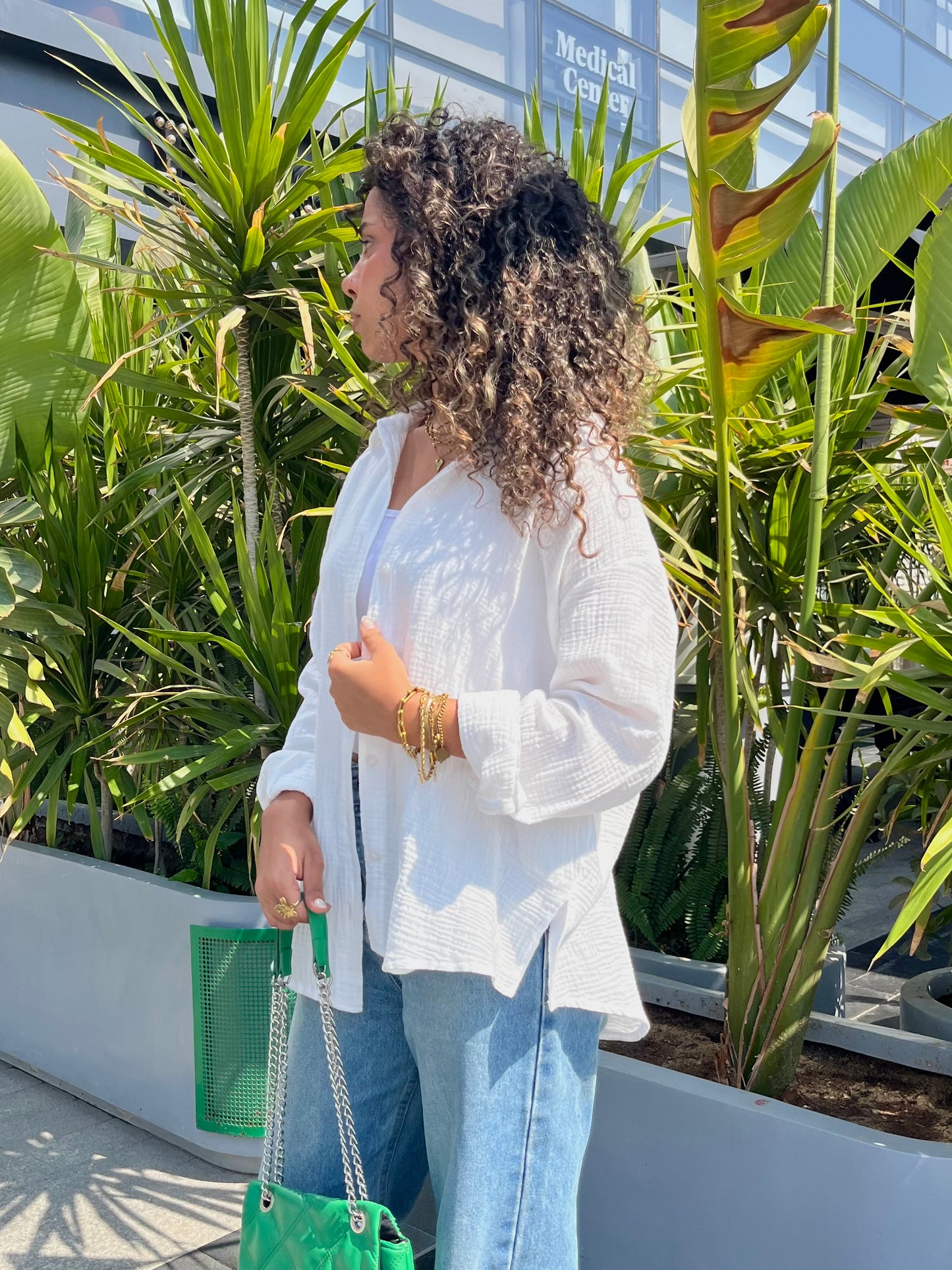 Cotton Muslin Shirt