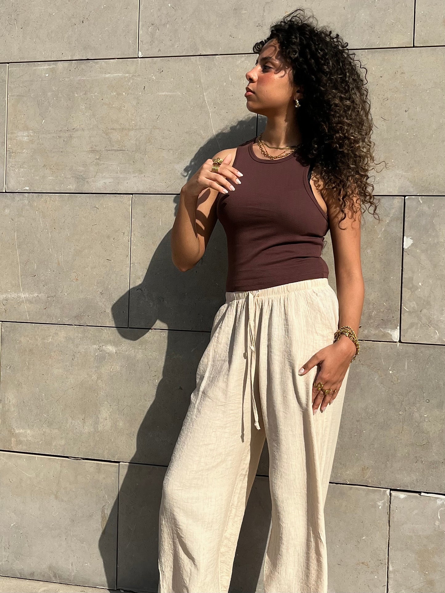 Wide-Leg Trouser