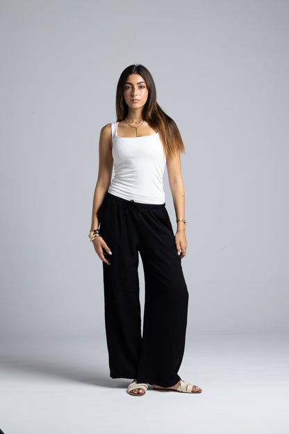 Wide-Leg Trouser