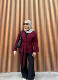 Soft-touch cardigan with belt