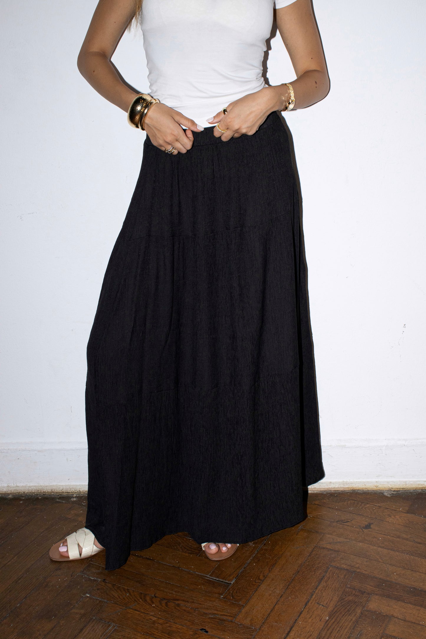 Boho Midi Skirt