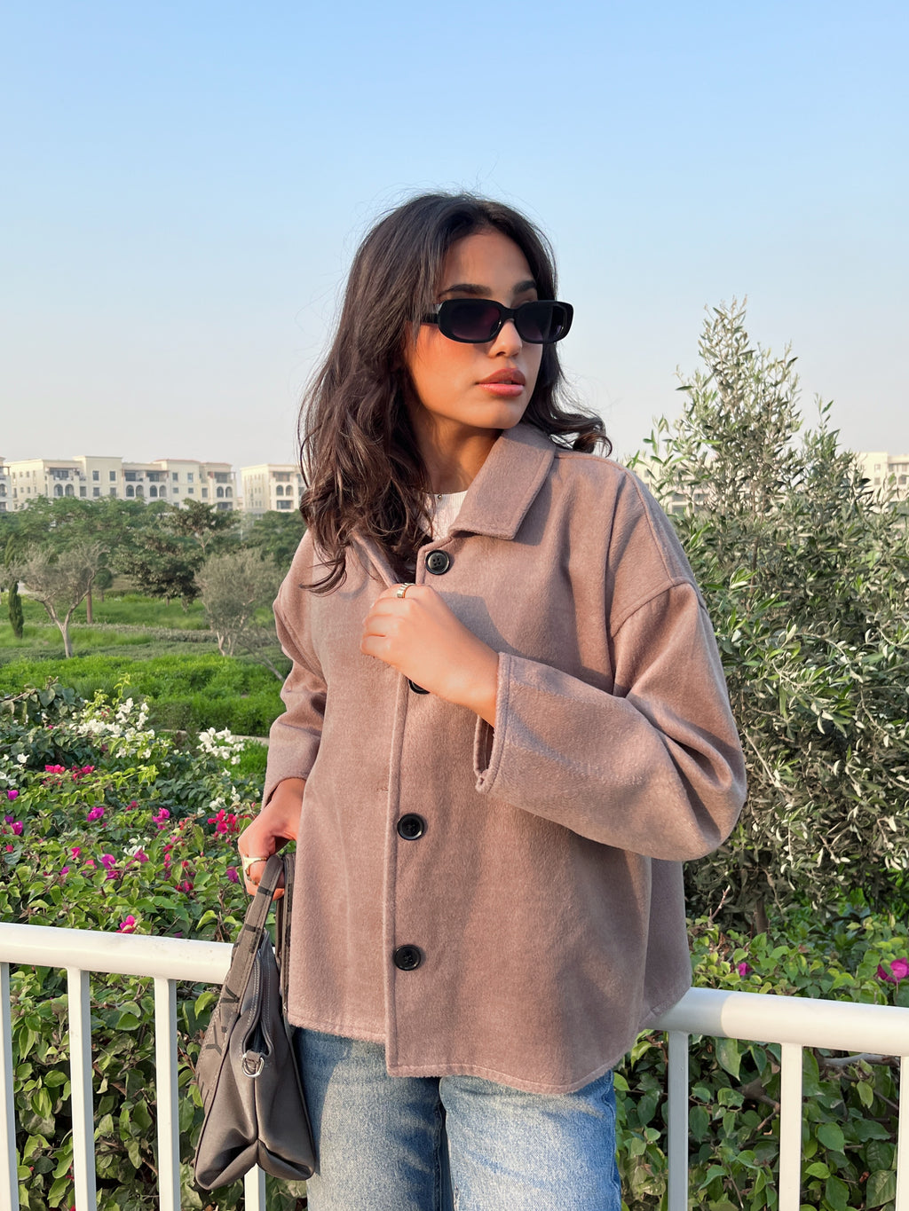 Soft Mohair Short Jacket