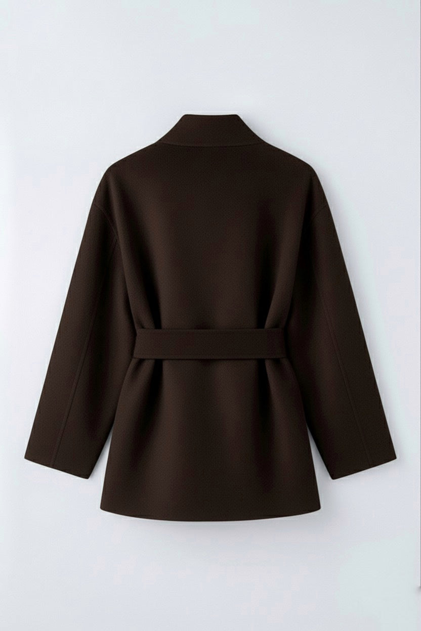 Soft-touch cardigan with belt