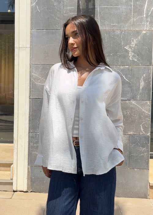 Cotton Muslin Shirt