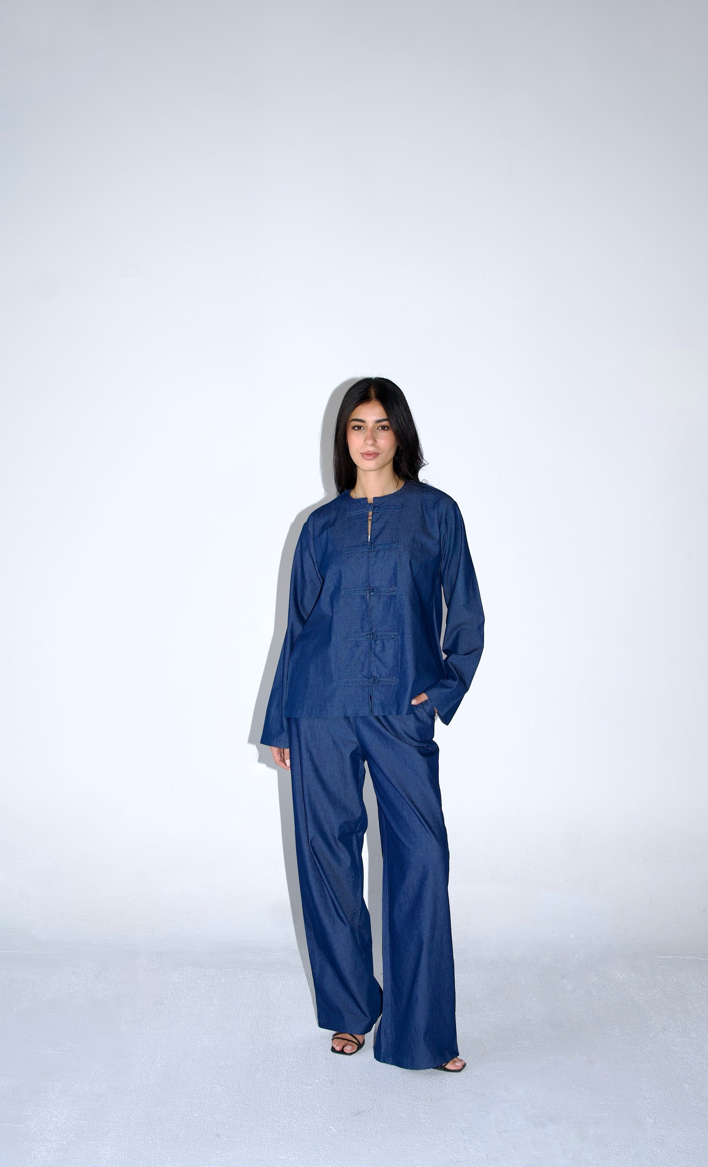 Cheongasm Denim Set