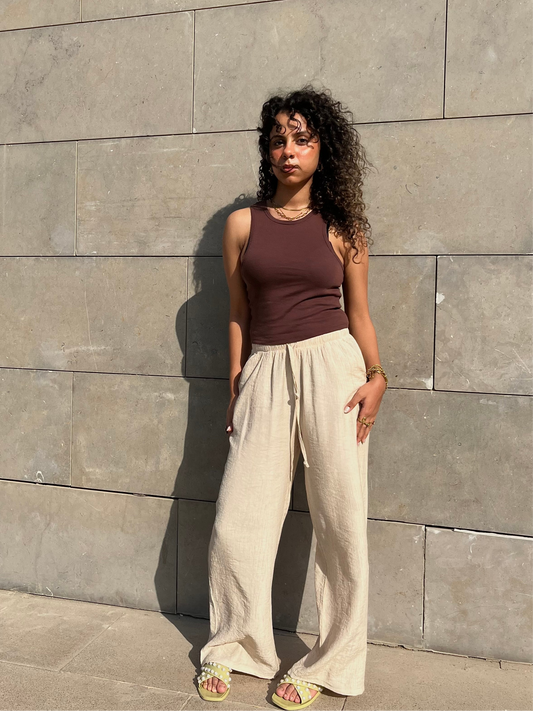 Wide-Leg Trouser