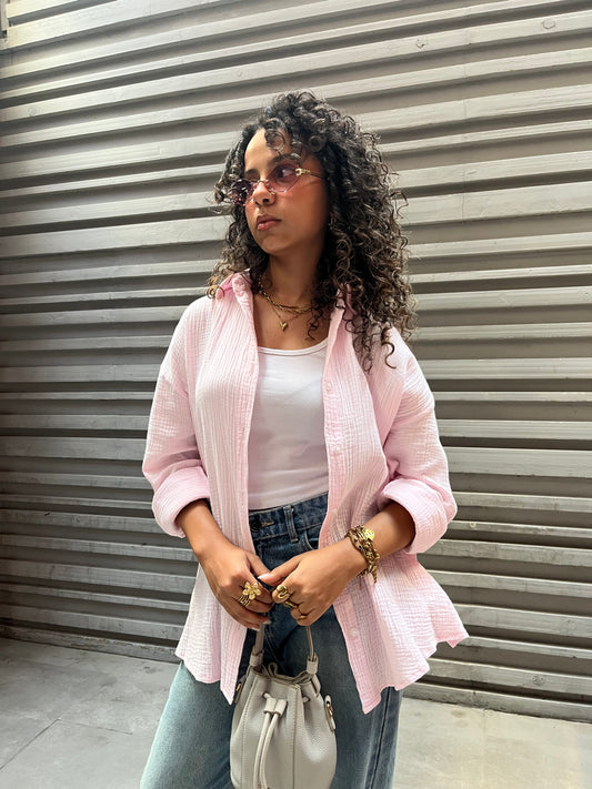 Cotton Muslin Shirt