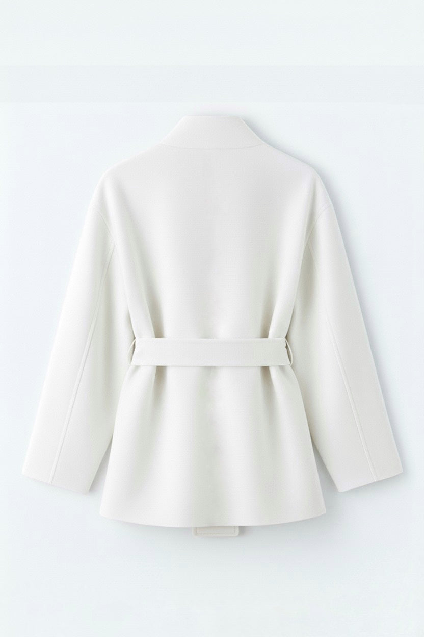 Soft-touch cardigan with belt