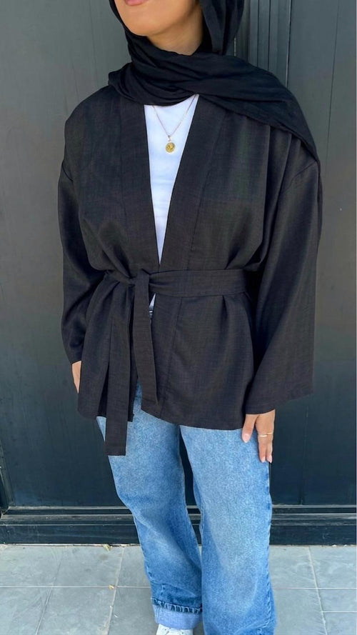 Linen Kimono With Belt