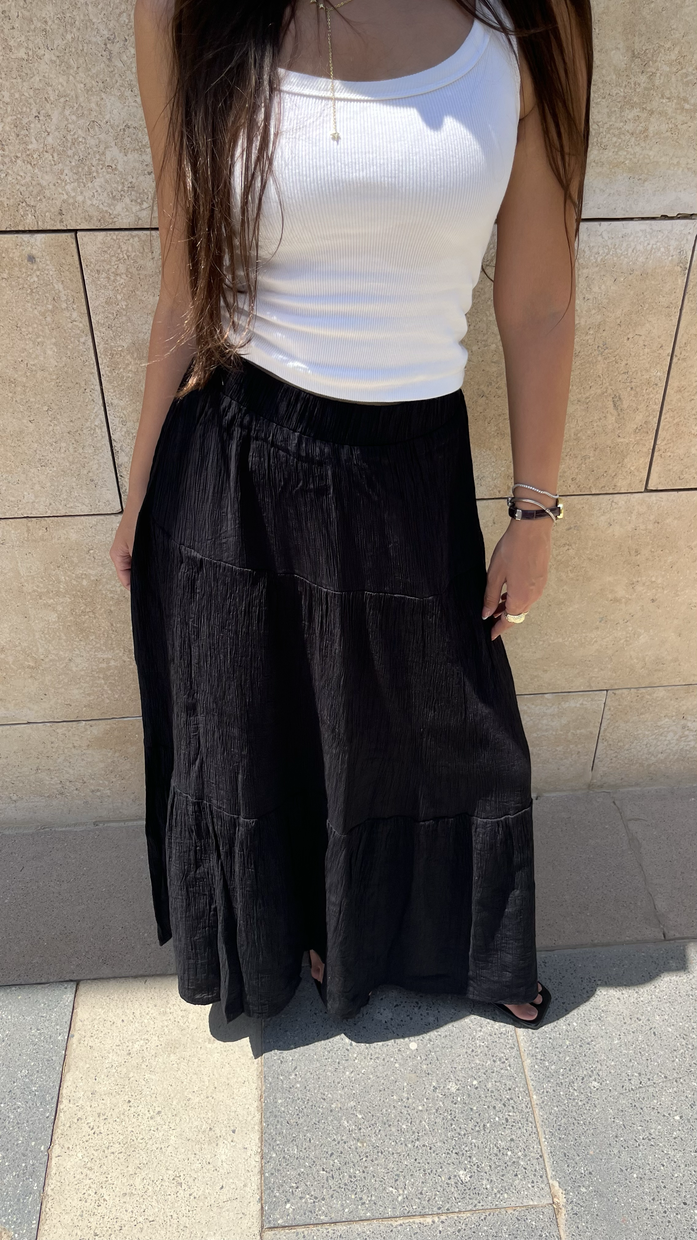 Boho Midi Skirt