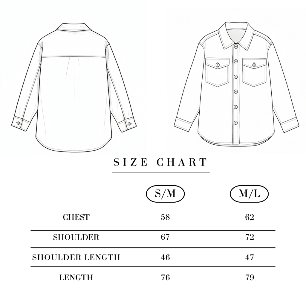 Soft-touch overshirt