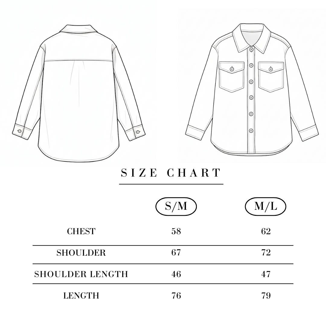 Soft-touch overshirt