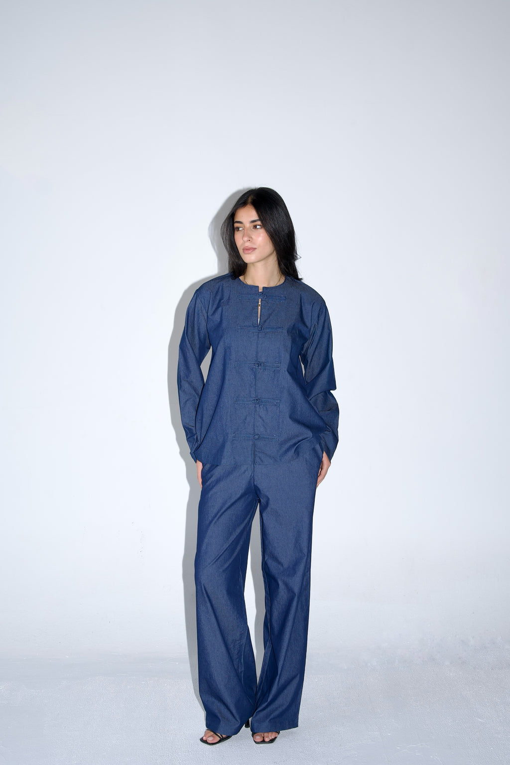 Cheongasm Denim Set