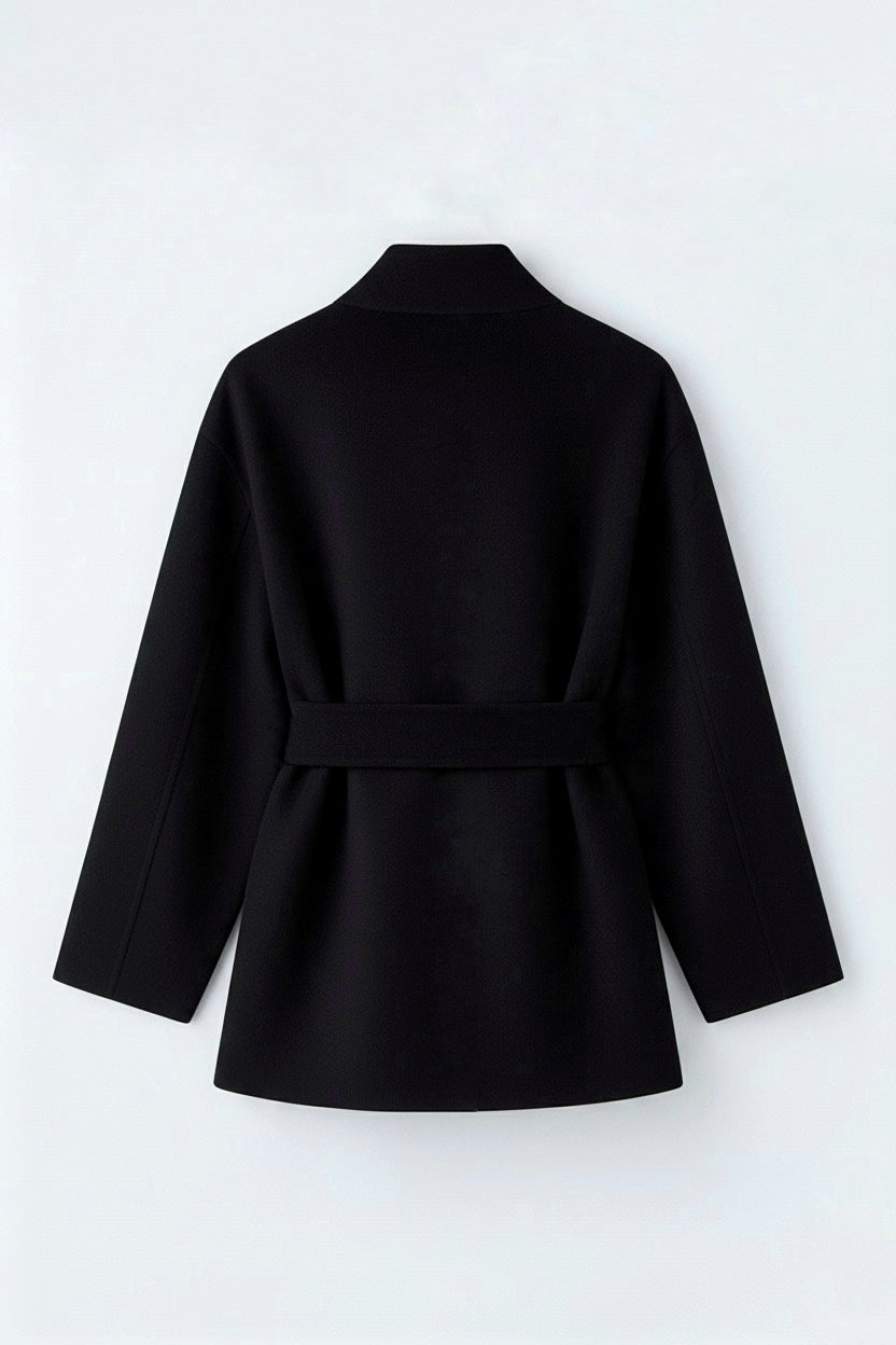 Soft-touch cardigan with belt