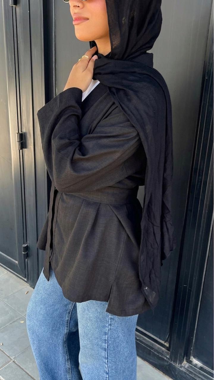 Linen Kimono With Belt