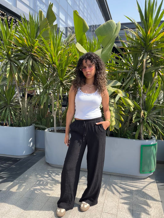 Wide-Leg Trouser