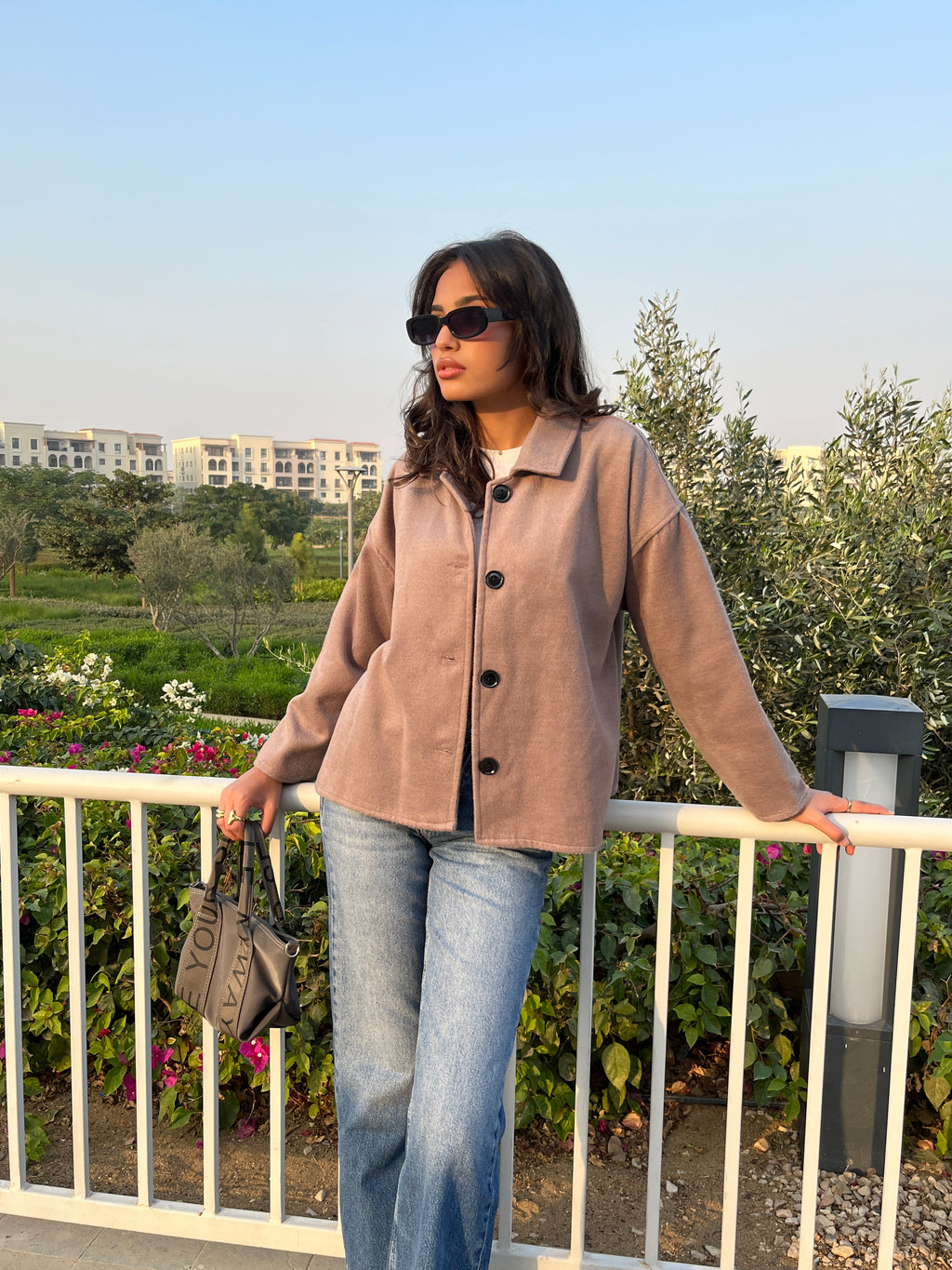 Soft Mohair Short Jacket