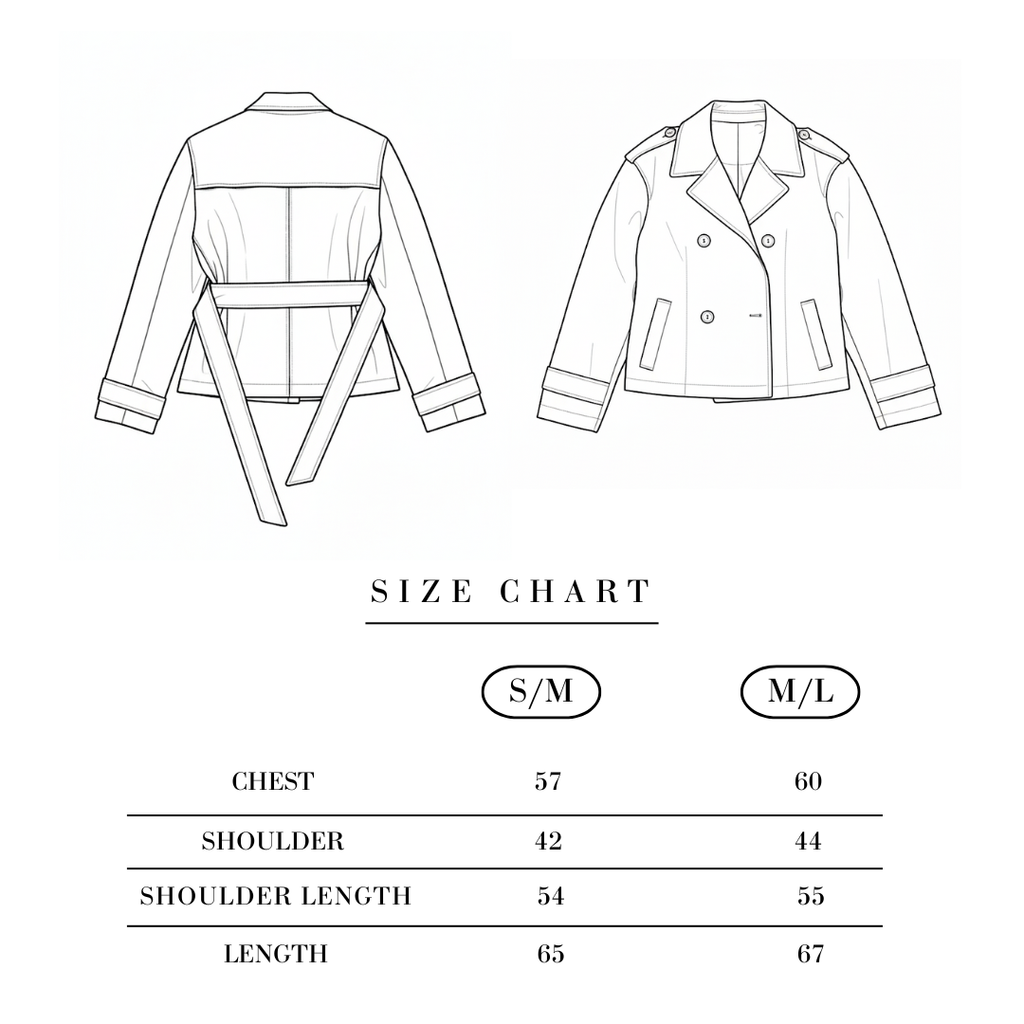 Suede trench coat with belt