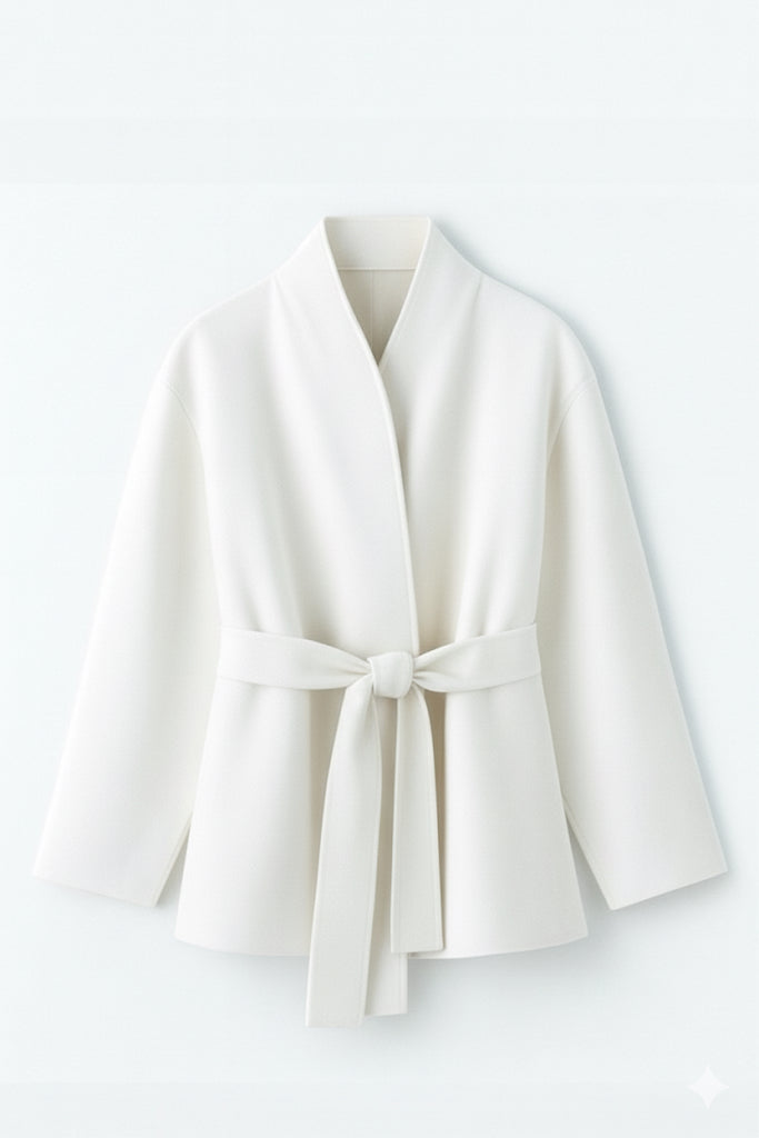 Soft-touch cardigan with belt