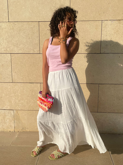 Boho Midi Skirt