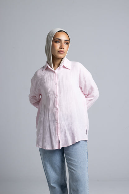 Cotton Muslin Shirt