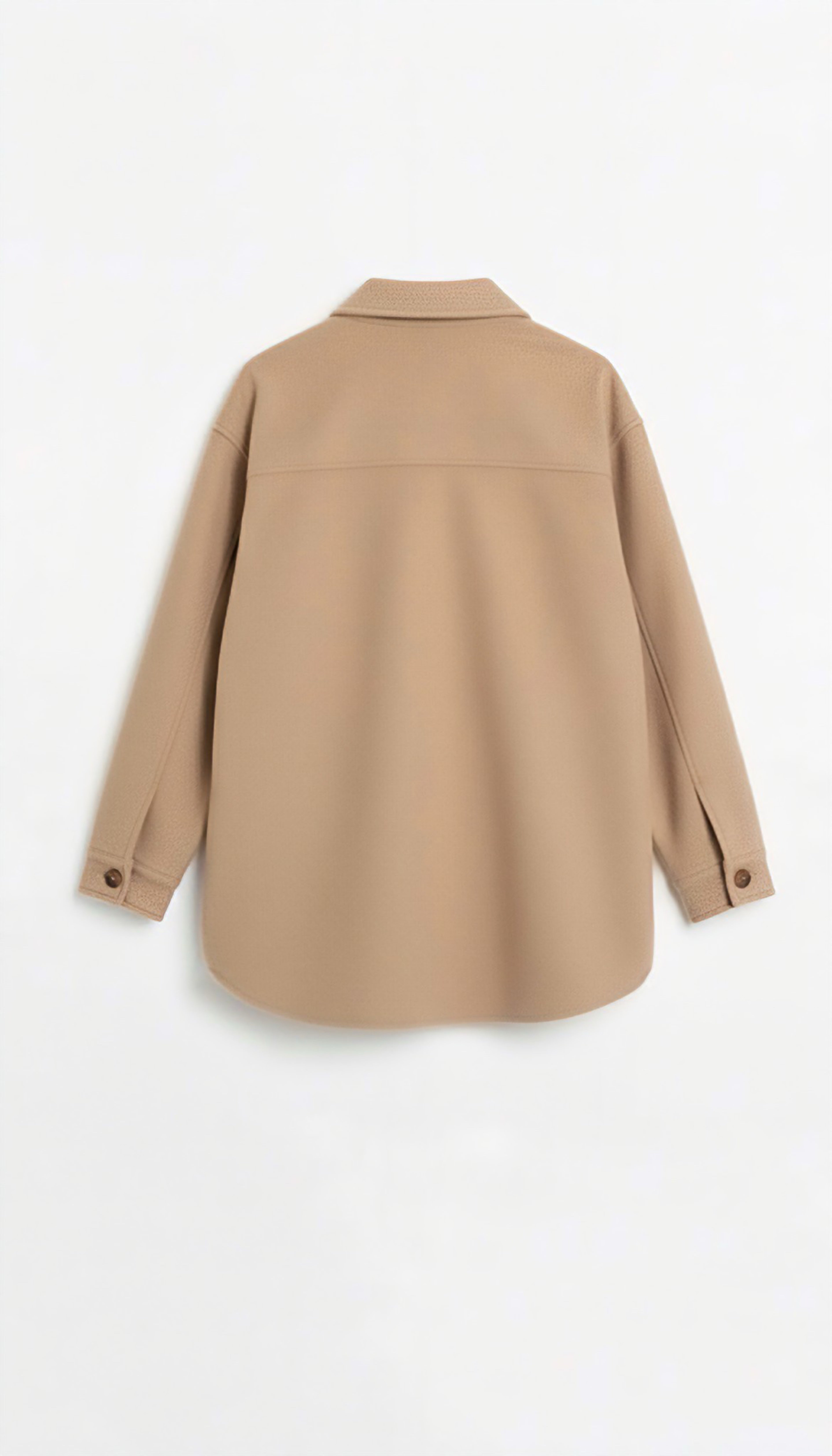 Soft-touch overshirt